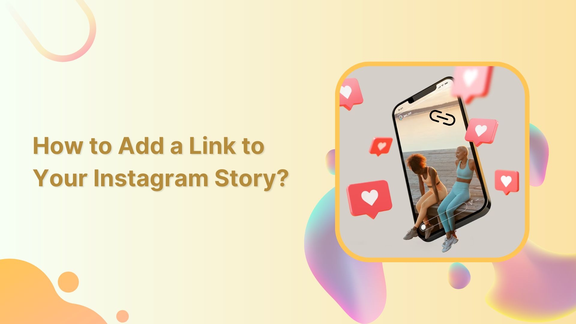 How to add a link to your Instagram story?