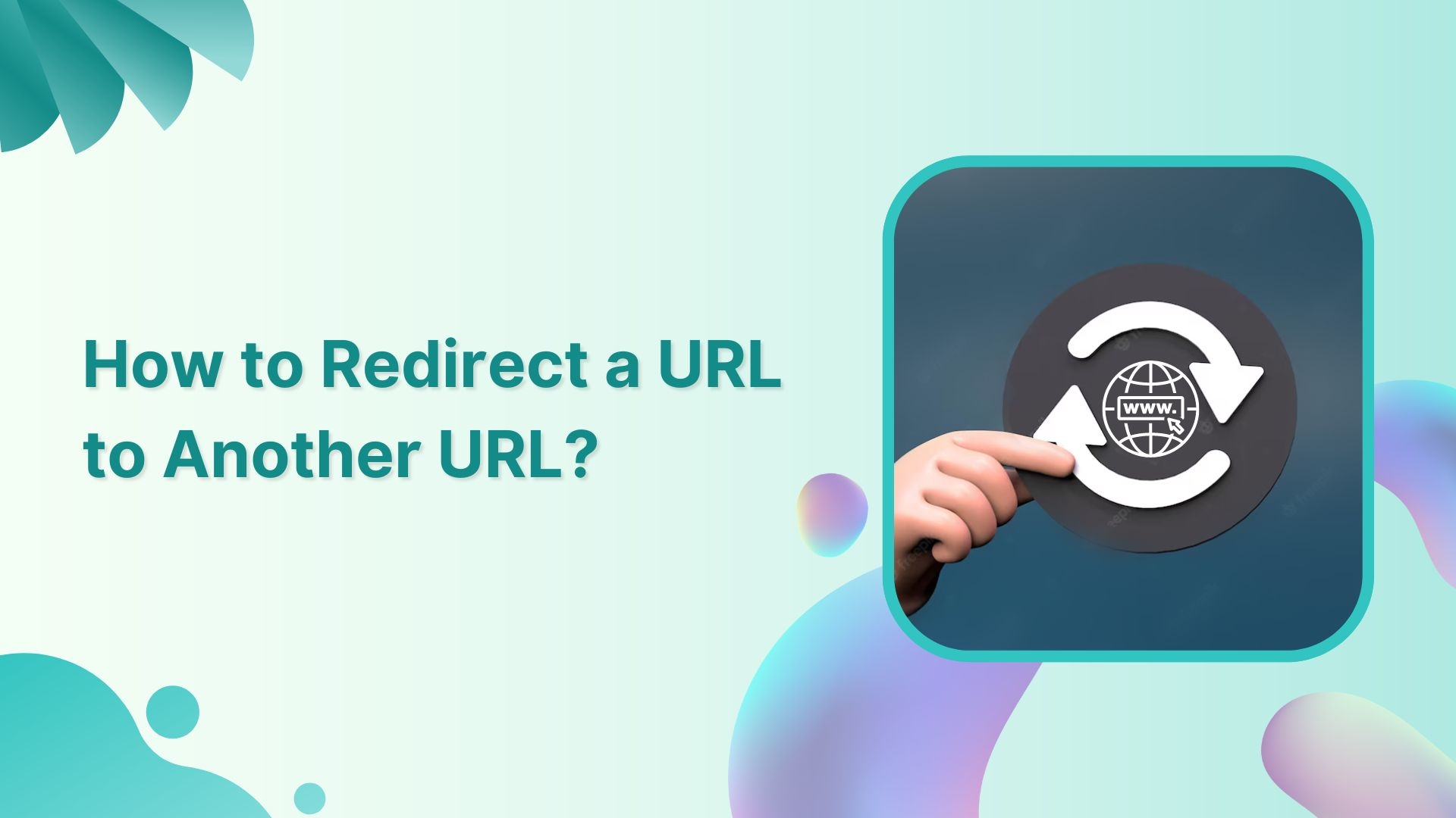 How to redirect a URL to another URL?