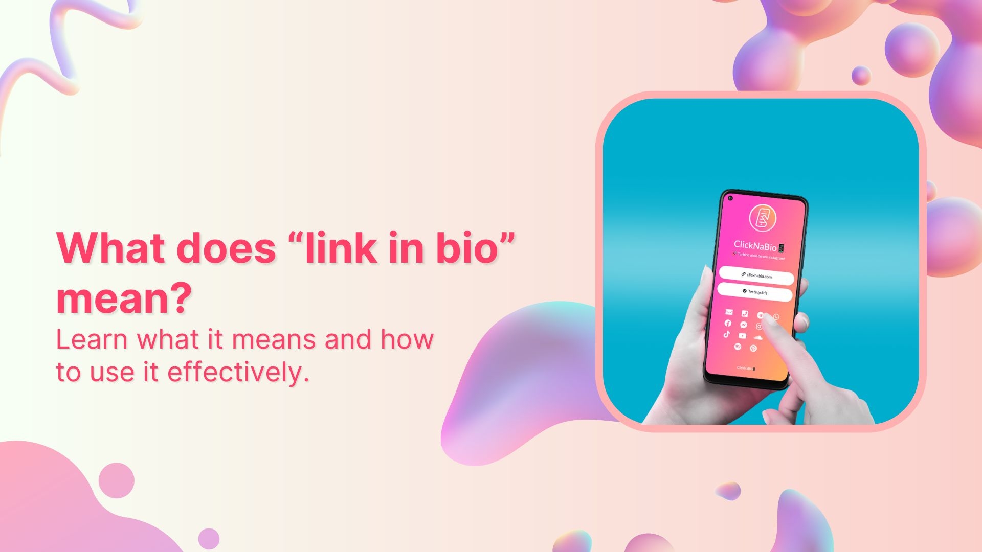 What does link in bio mean: All you need to know