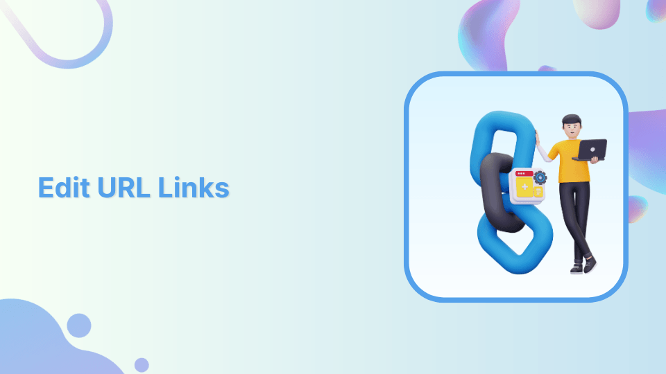 How to edit URL links with Replug?