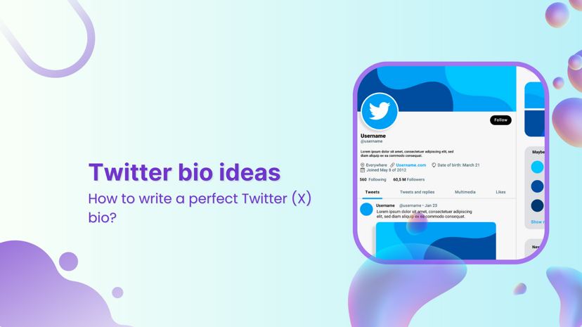Twitter bio ideas to make your profile stand out