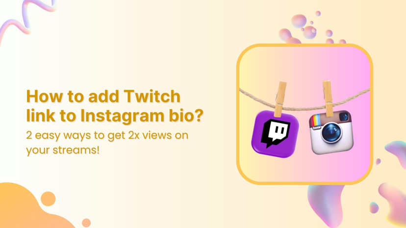 How to add a Twitch link to your Instagram bio in 2026