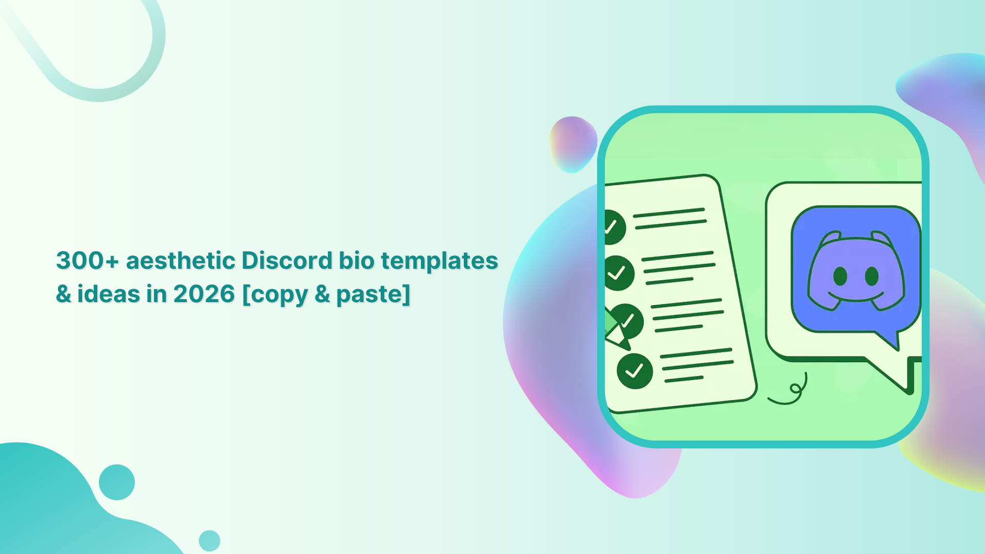 150+ best Discord bio templates: Copy & customize!