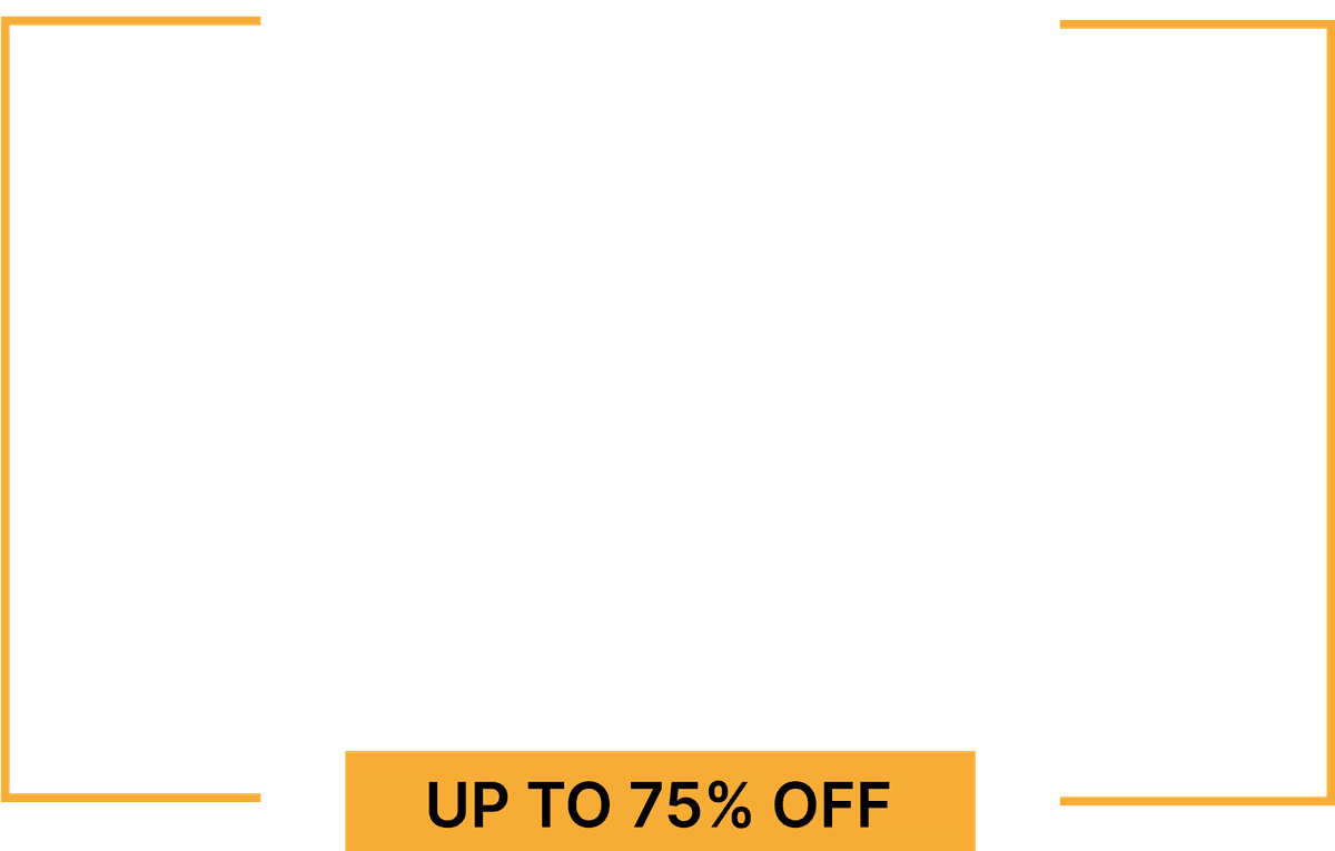 Black friday 50% Off