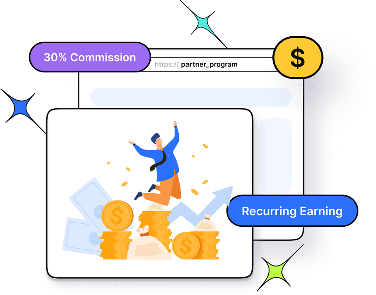 Step 3: Earn 30% commission 