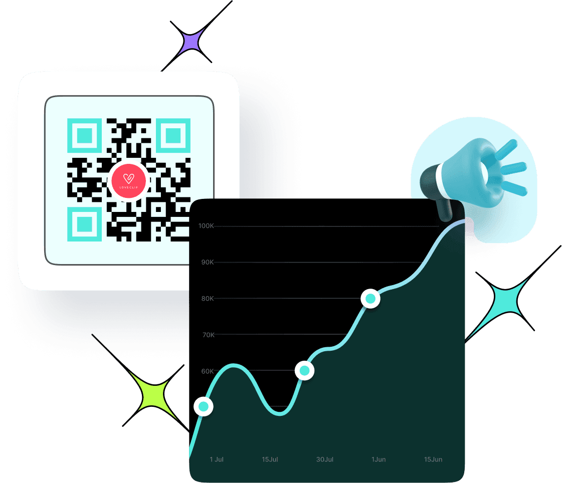 QR code scan, QR code tracking, QR code analytics
