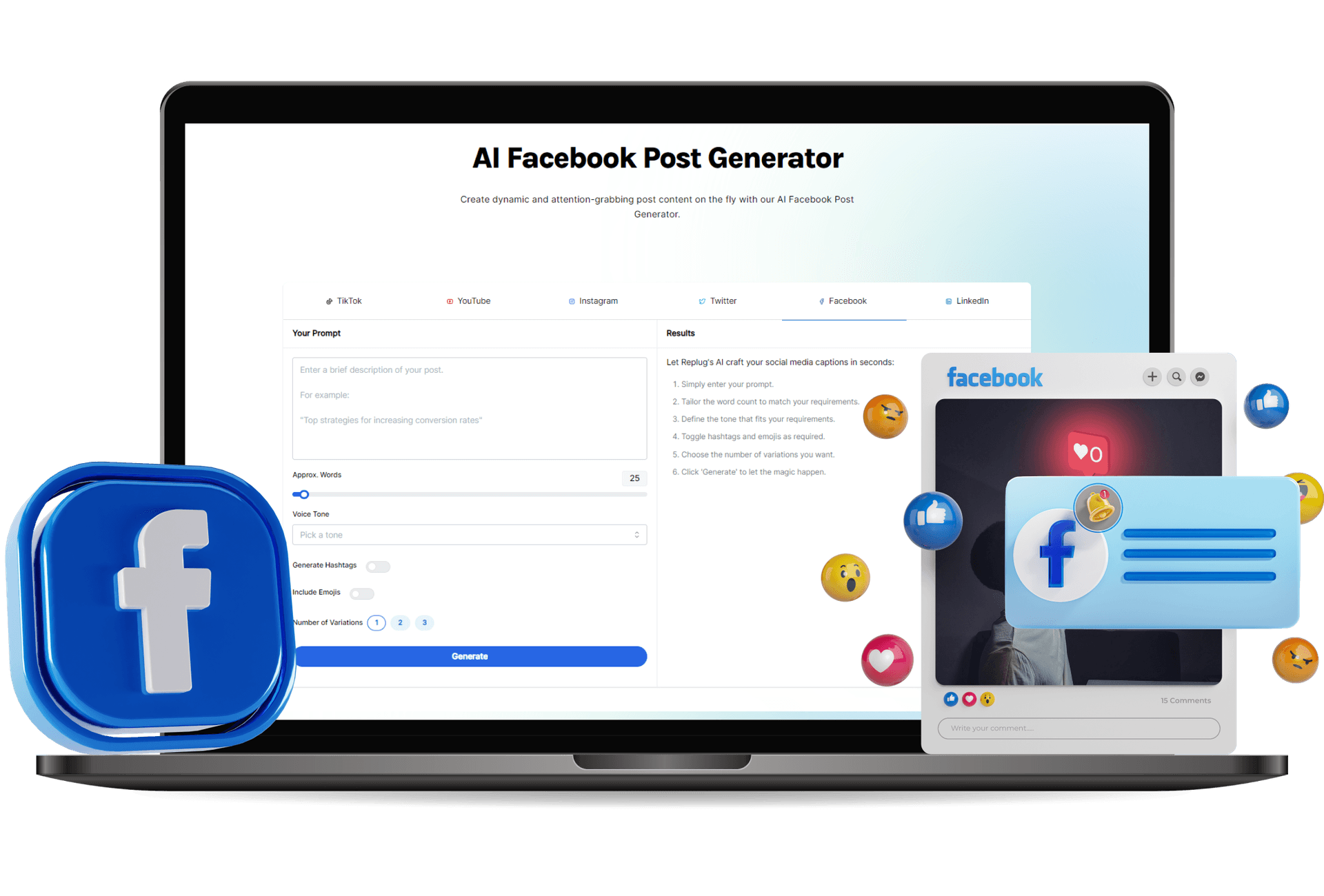 Facebook Post Generator