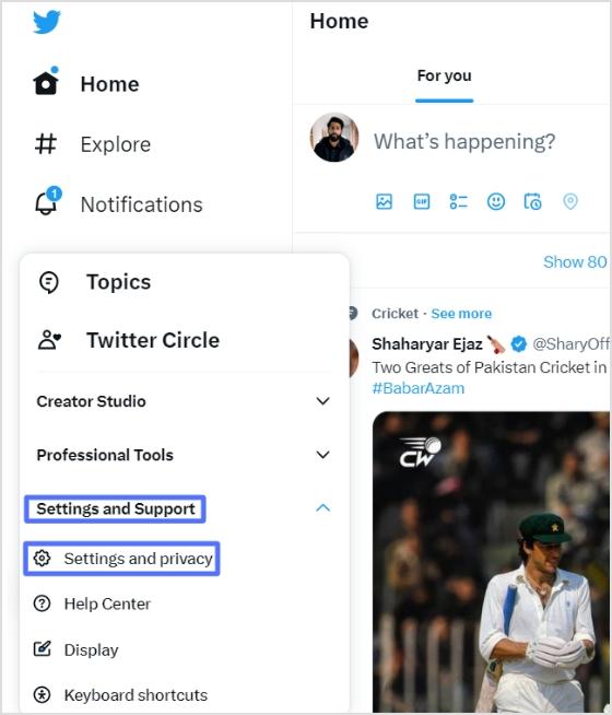 setting and support
