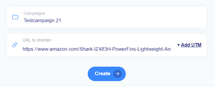 ENter the url to shorten
