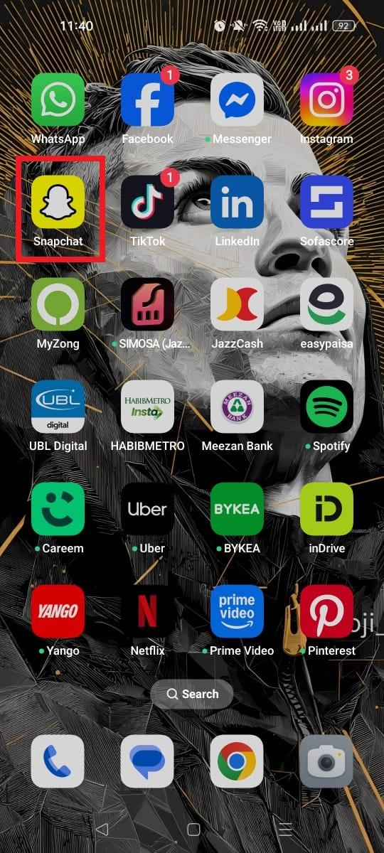 Snapchat app