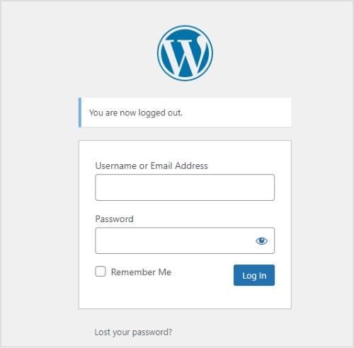 wordpress-login