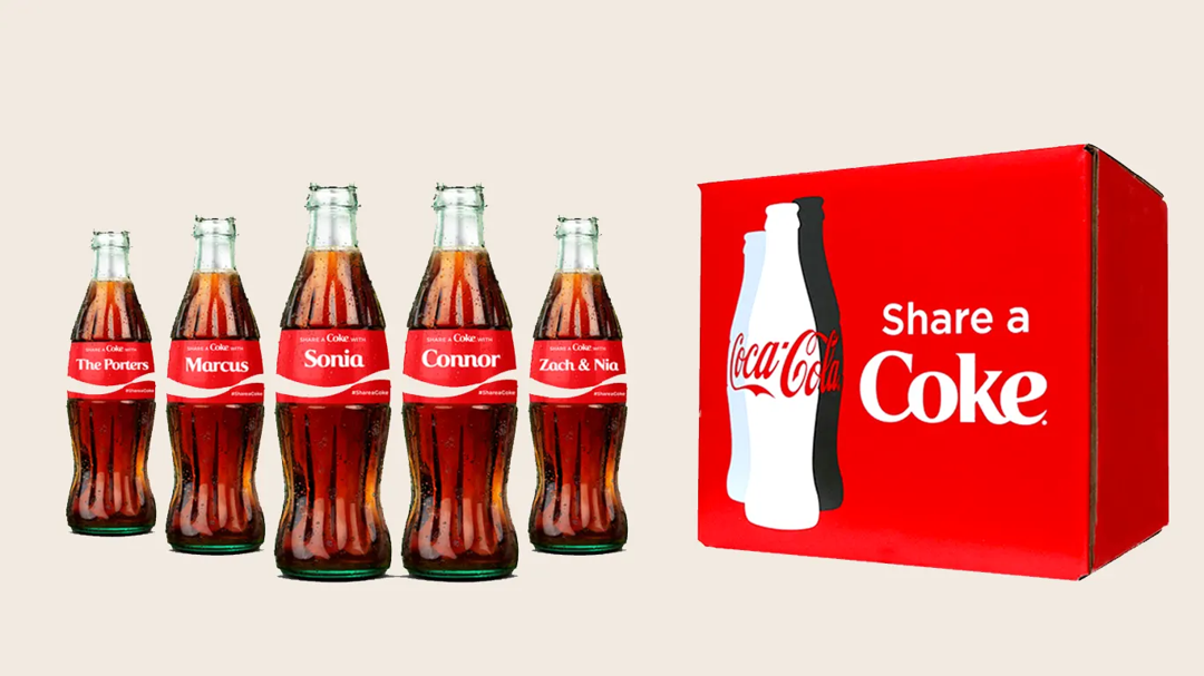 Coca-Cola: “Share a Coke”
