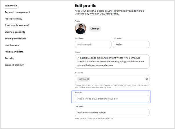 Pinterest-bio-ideas
