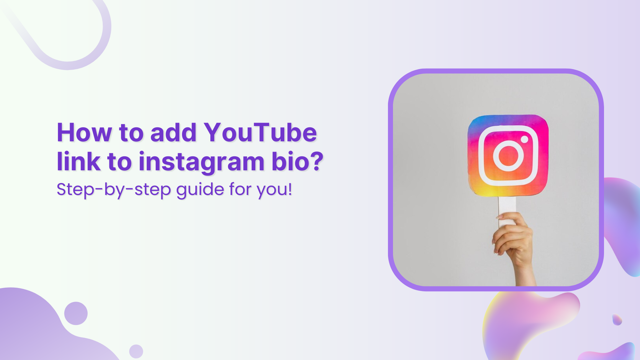 How to add YouTube link to Instagram bio?