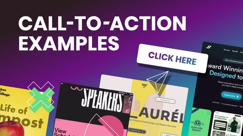 Call to action examples