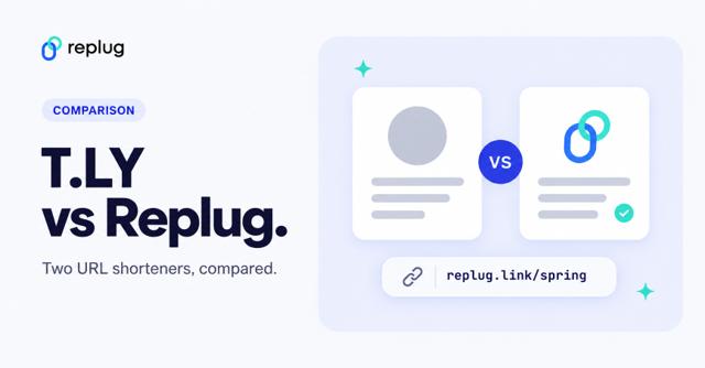 The best T.LY alternative of 2026: Replug vs. T.LY