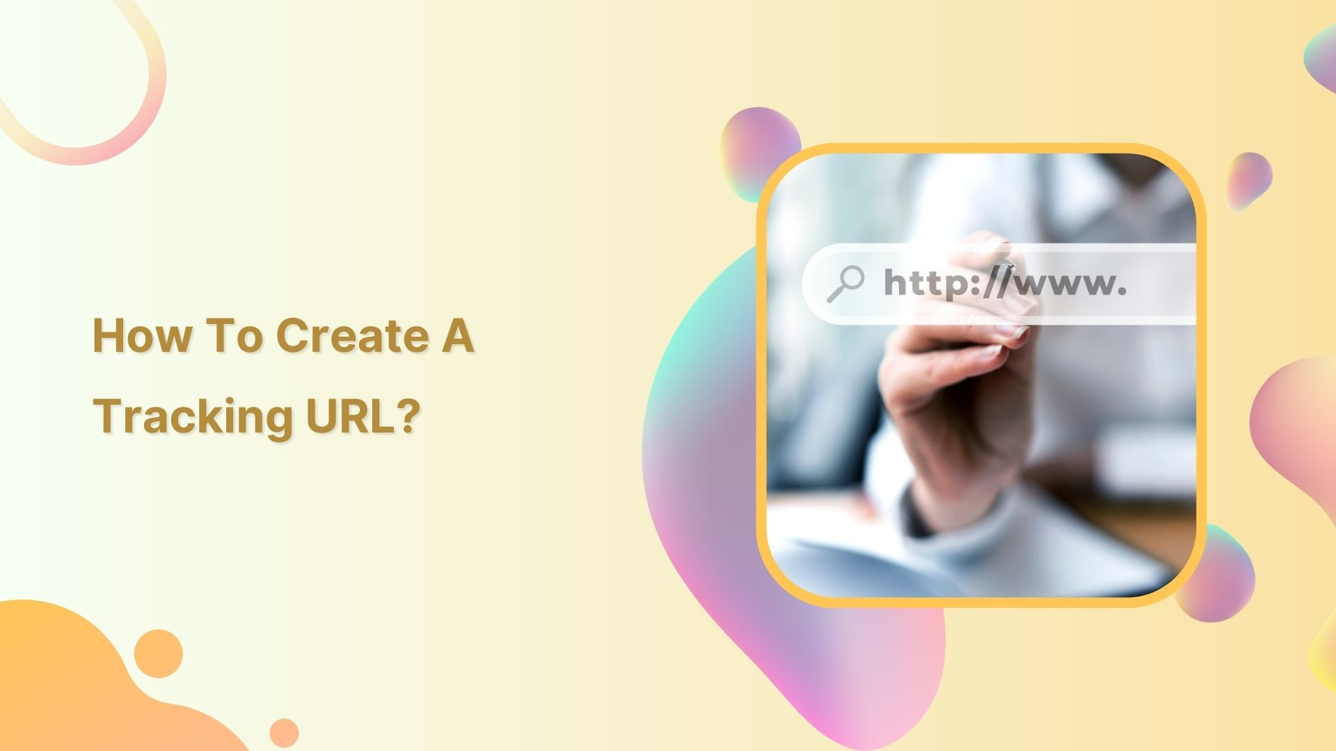 Track your success: How to create a tracking link?