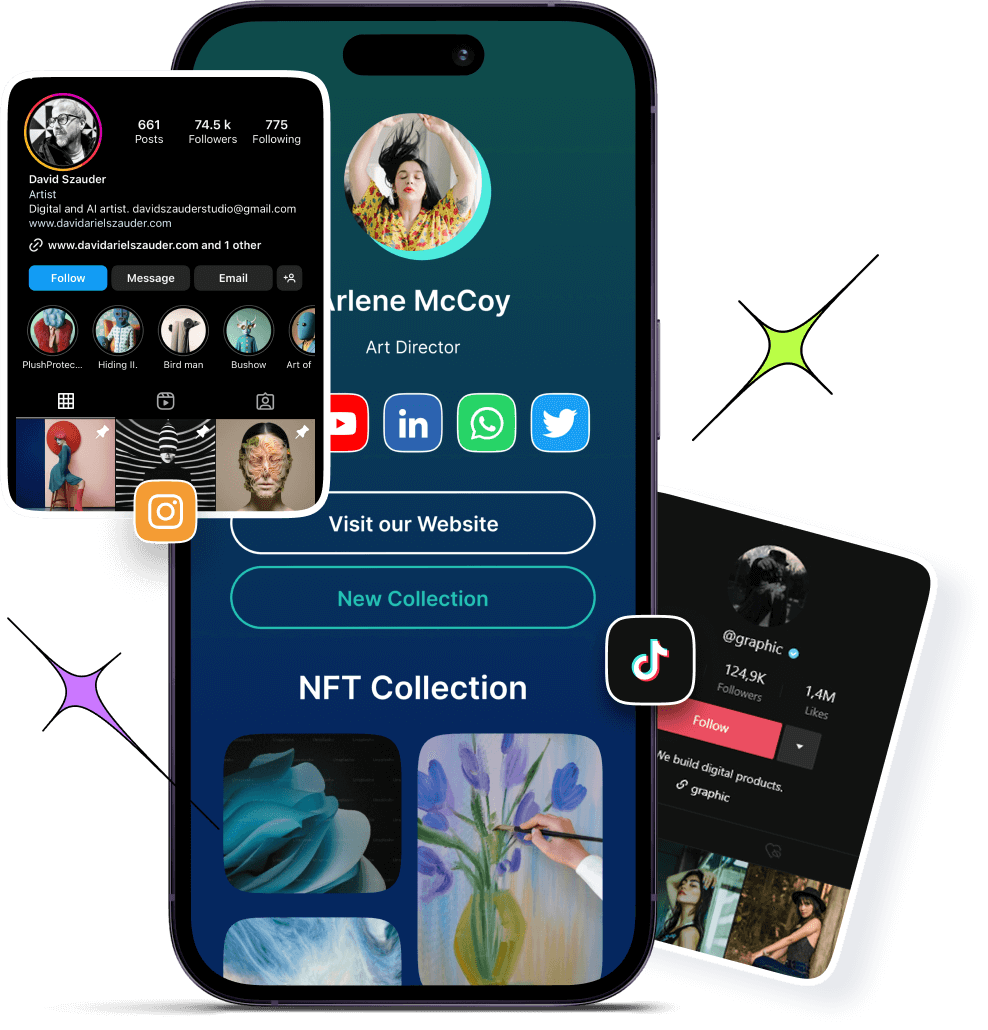 Replug's bio link feature