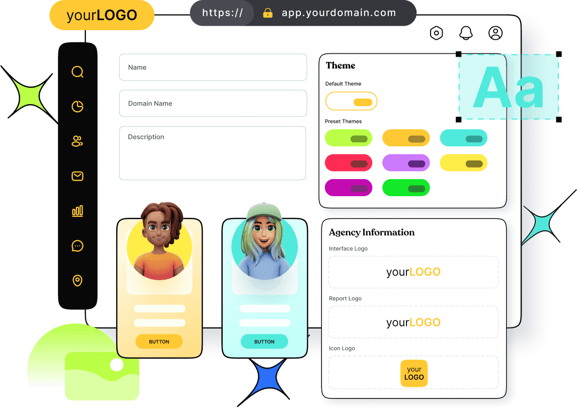 White label solution for agencies