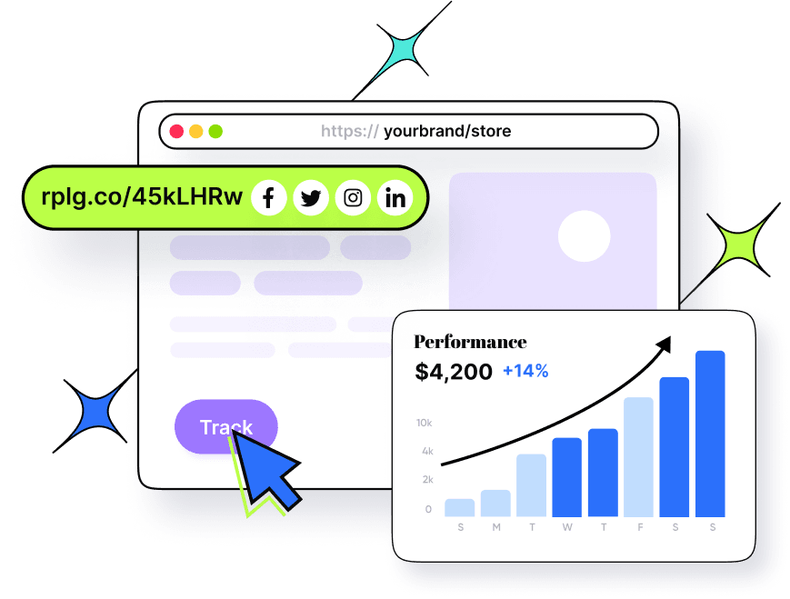 Best linktree alternative link in bio tool by Replug