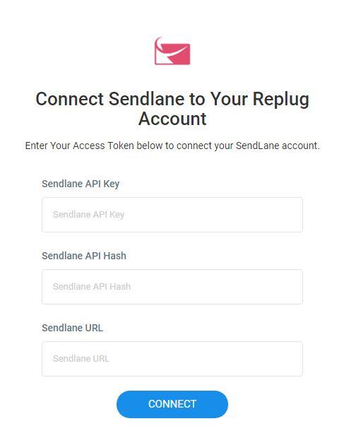 Sendlane prompt- Replug Sendlane prompt- Replug