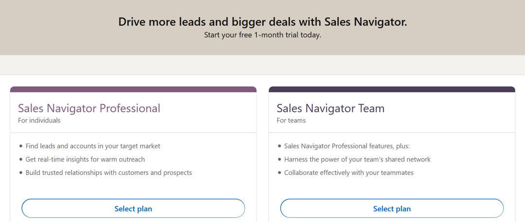 LinkedIn Sales Navigator