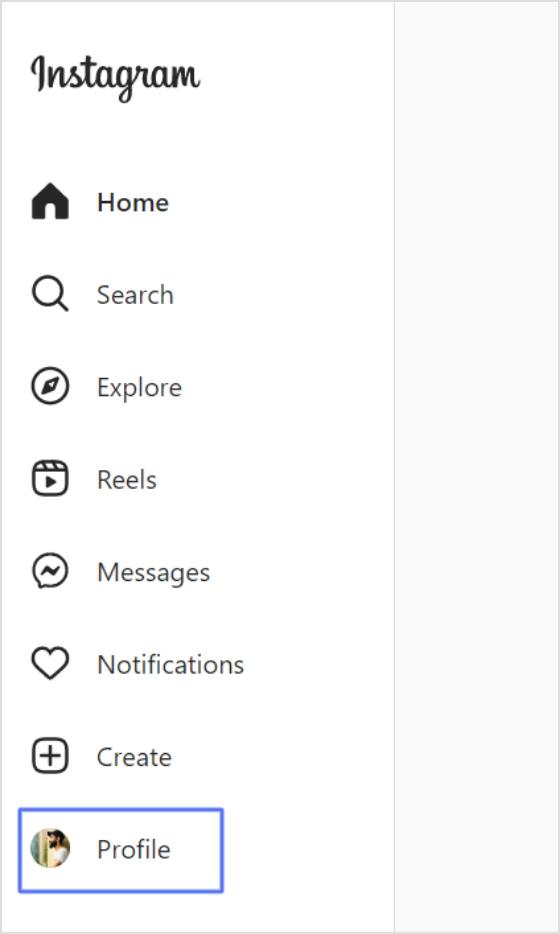 click profile