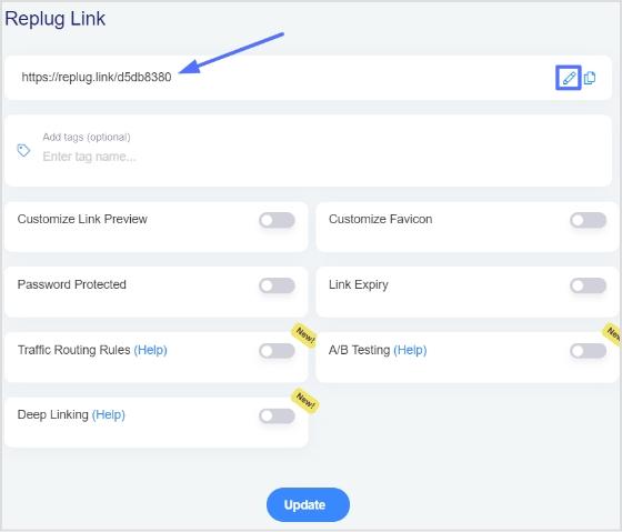 customize url