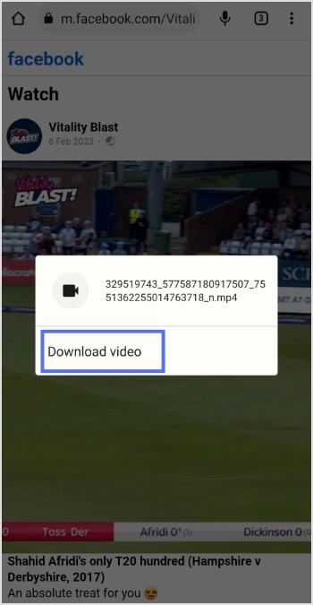 download video
