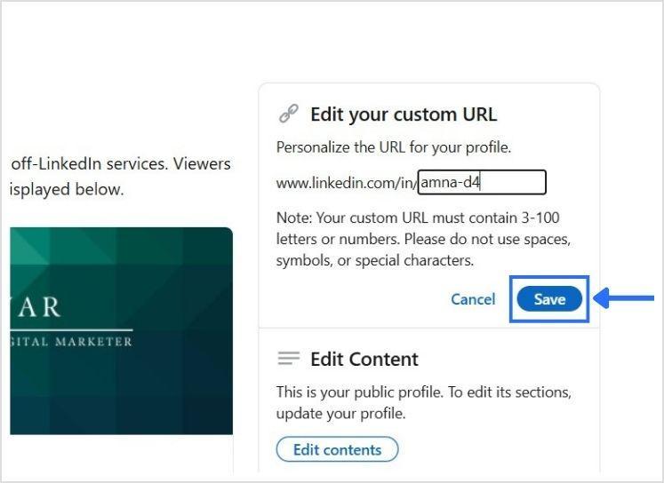 Save your LinkedIn URL - replug.io