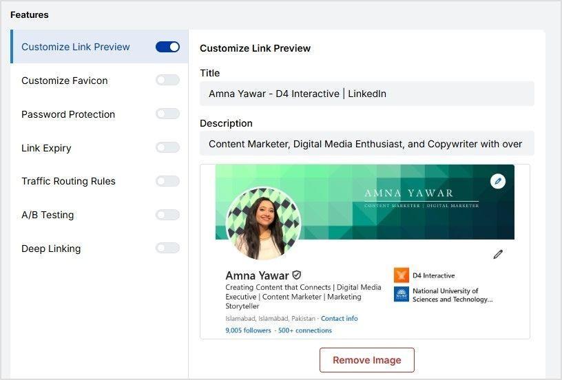 Link preview after - replug.io