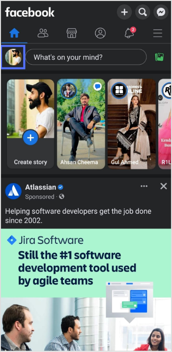 profile icon