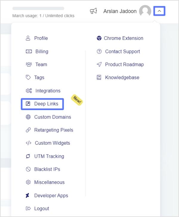 choose-deep-link-feature