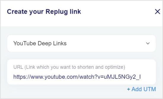 select-campaign-paste-link