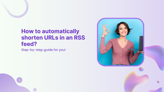 How to automatically shorten URLs in an RSS feed?