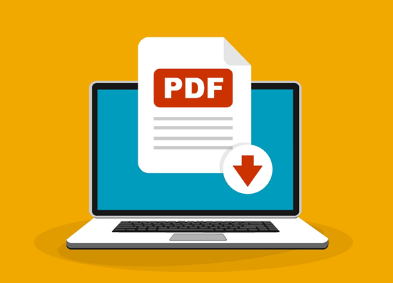 How to convert a PDF to a clickable URL link on a laptop or PC