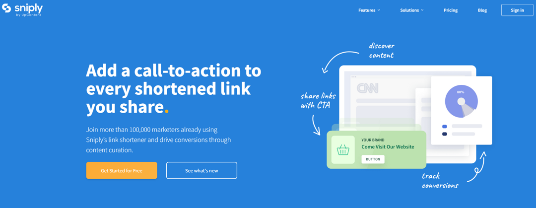 Sniply Homepage