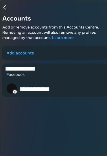 Linked Accounts