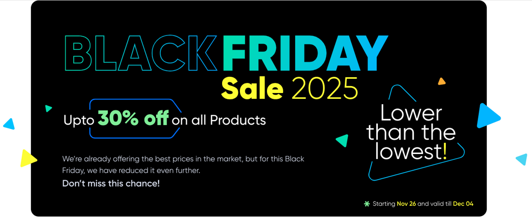 Acowebs WooCommerce Black Friday Sale 2025