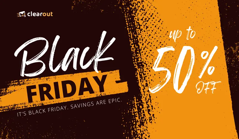 Clearout Black Friday Sale 2025