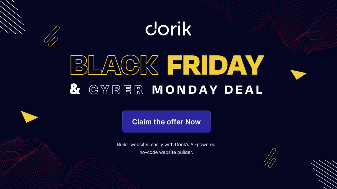Dorik Black Friday Sale 2025