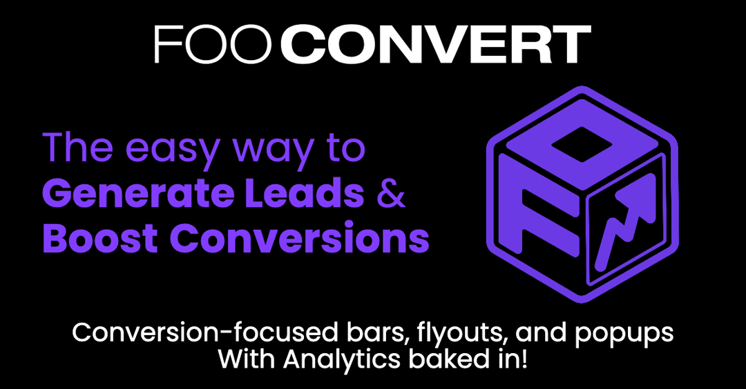 FooConvert Pro Black Friday Sale 2025