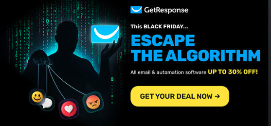 GetResponse Black Friday Sale 2025