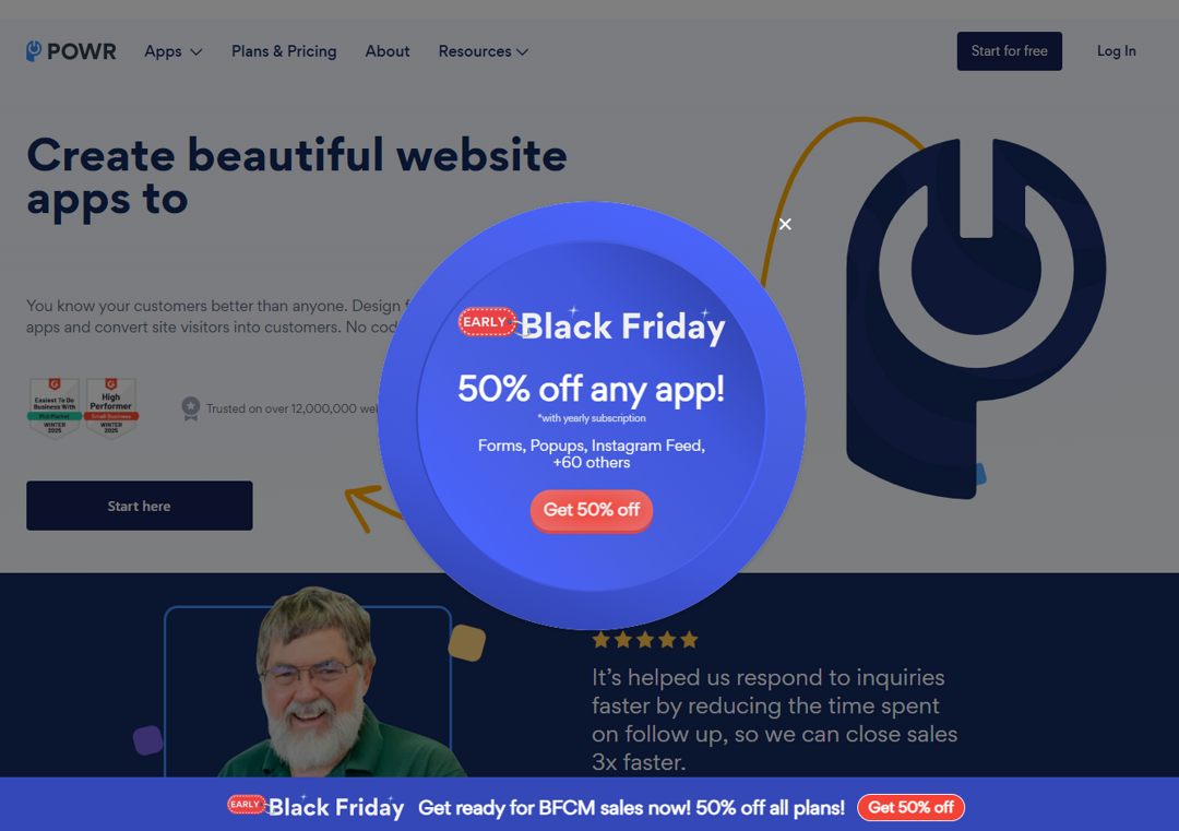 POWR Black Friday Sale 2025