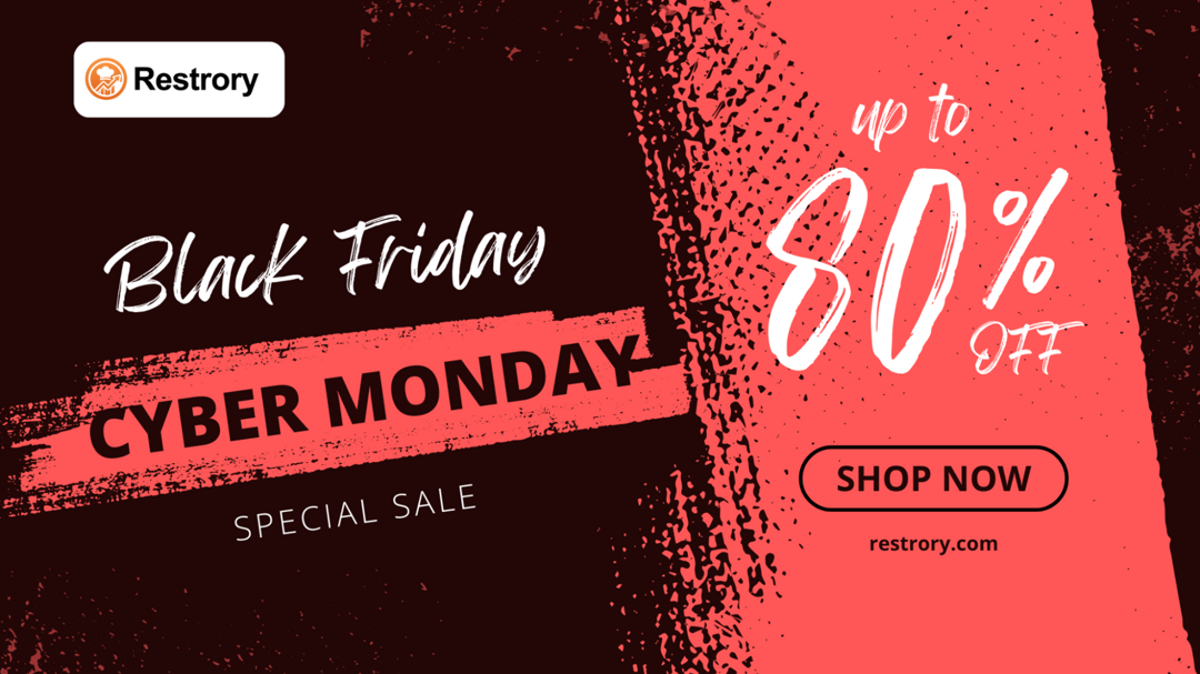 Restrory Restaurant Management System Black Friday Sale 2025