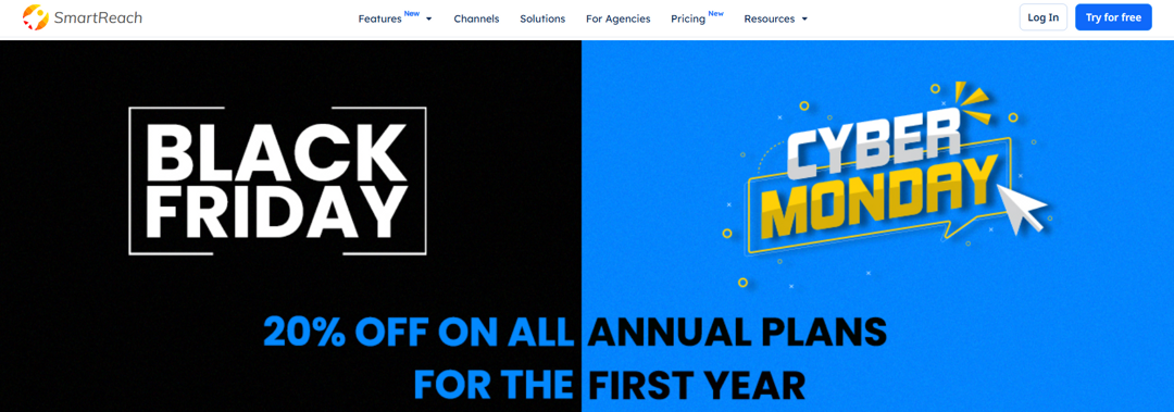 SmartReach.io Black Friday Sale 2025