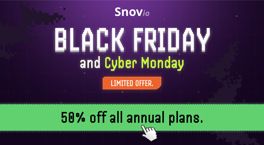 Snov.io Black Friday Sale 2025