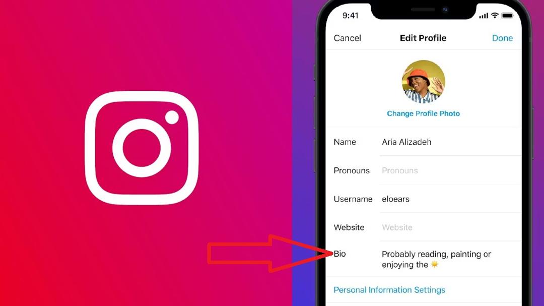 How to change bio on Instagram on iPhone