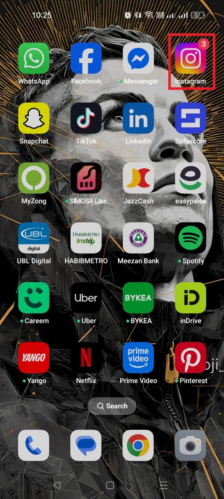 Instagram app icon - Android smartphone