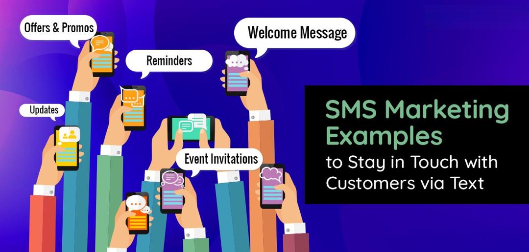 SMS marketing examples